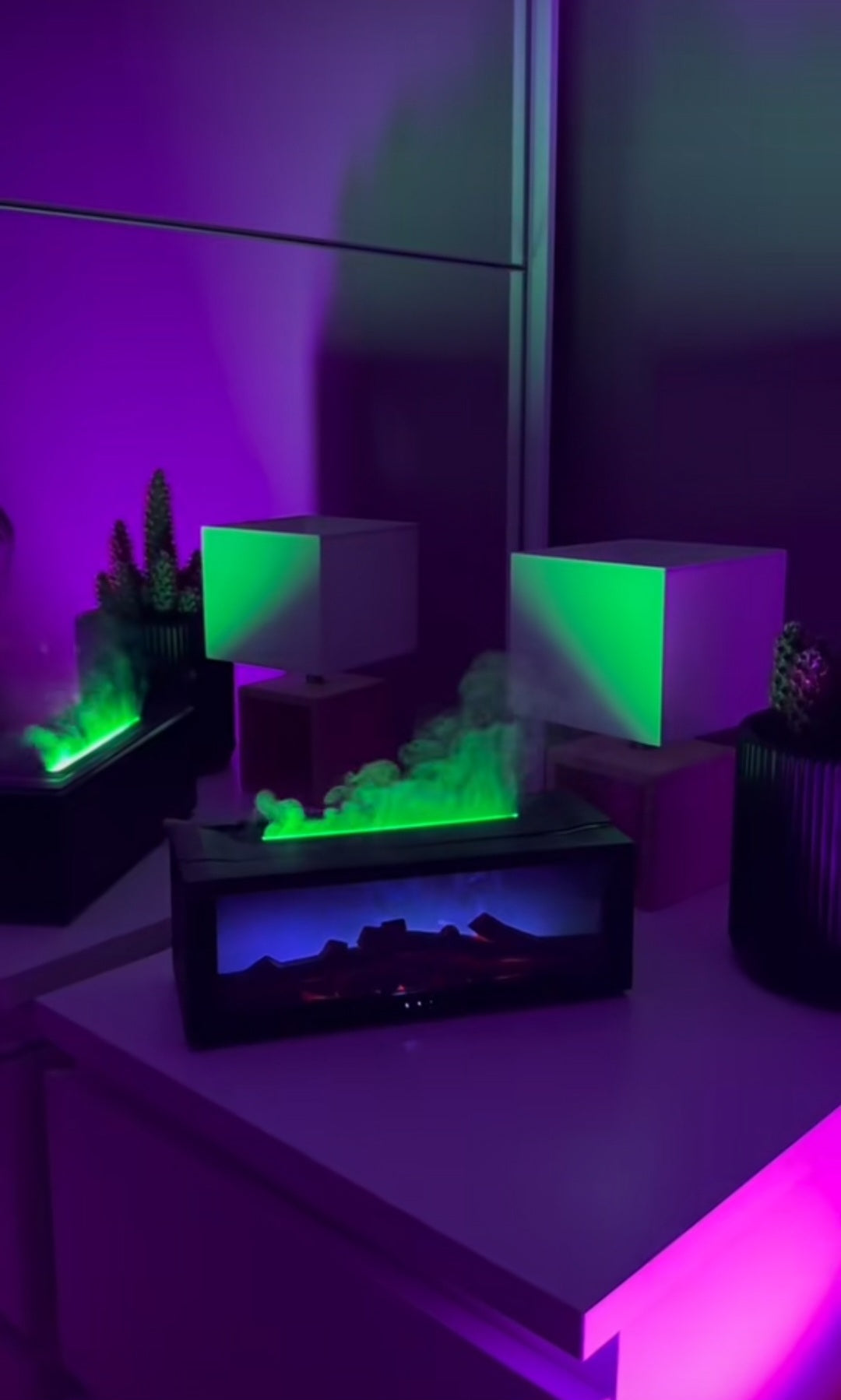 FIREPLACE HUMIDIFIER